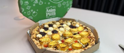 VÍDEO: Tem novidade na Anjos Della Pizza: pizza de Cheesecake de Frutas Vermelhas