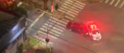 VÍDEO: Homem é preso após perseguição policial com carro furtado e colisão contra viatura em Chapecó