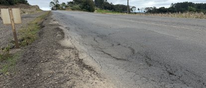 VÍDEO: obra parada na SC-355 gera reclamações e preocupação entre moradores