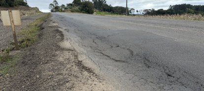 VÍDEO: obra parada na SC-355 gera reclamações e preocupação entre moradores