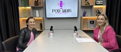 Outubro Rosa: História de superação de Simone Mocelin no PodMais com Karla Morillas
