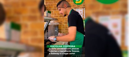 VÍDEO: no Subway, a pessoa mata a fome e segue firme na dieta