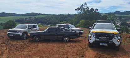 Veículo furtado é recuperado na SC-480 e suspeito é preso em São Lourenço do Oeste