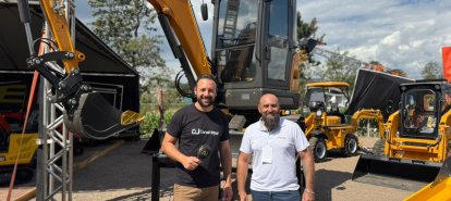 A Ideal Máquinas está presente mostrando força e tecnologia