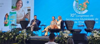 Saúde de Xanxerê apresenta case de sucesso sobre uso de Inteligência Artificial em congresso estadual