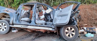 VÍDEO: Grave acidente na BR-282 em Chapecó deixa três mortos e quatro feridos