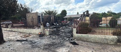 Incêndio destrói casa e família perde tudo em São Domingos