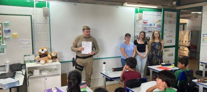 Proerd 2026 é lançado em Xanxerê com participação de alunos e educadores