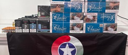 Idoso é flagrado com carga de contrabando avaliada em R$ 35 mil em ônibus na SC-480, em Chapecó