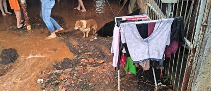 Chuvas intensas causam alagamentos e movimentação de solo em Abelardo Luz