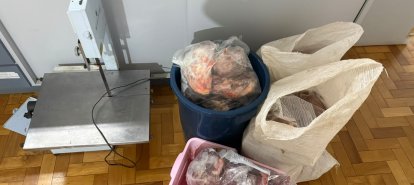 Operação contra abigeato apreende armas, munições e mais de 100 quilos de carne em São Miguel do Oeste