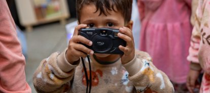 CEIM de Chapecó realiza exposição fotográfica pelos olhos das crianças