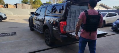Homem é preso em Xaxim após condenação por estupro de vulnerável contra a própria filha