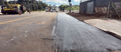 Xanxerê intensifica operação tapa-buracos em diferentes pontos da cidade