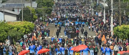 VÍDEO: Desfile de 7 de Setembro reúne famílias em Xanxerê