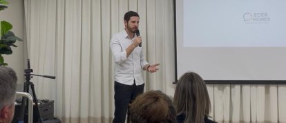 Ouro Verde recebe workshop de oratória com Eder Mores no dia 16 de outubro