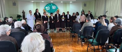 Diretora do HRSP participa de celebração que homenageou religiosas por até 80 anos de consagração