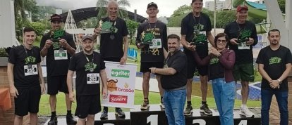 Corrida Correr Vida e Saúde reúne atletas em Quilombo e tem corredores do Oeste no pódio