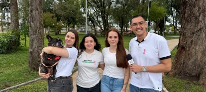 VÍDEO: Unoesc promove ação de conscientização sobre câncer de mama em pets em Xanxerê