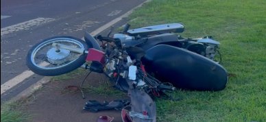 VÍDEO: Acidente com óbito registrado no fim da tarde desta quinta-feira na BR-282, em Xanxerê
