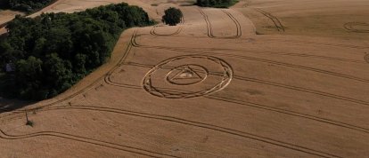 VÍDEO: agroglifos voltam a aparecer em Ipuaçu e reacendem o mistério