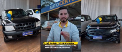 VÍDEO: operação Fecha Mês da AutoCerto traz ofertas para quem quer economizar de verdade
