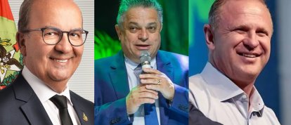Oeste catarinense concentra os três candidatos mais citados na disputa pelo Governo de SC