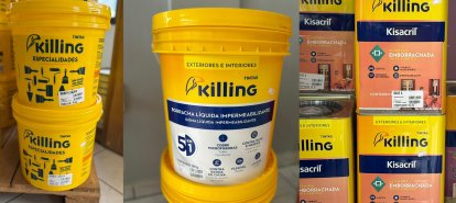 Ki Tintas e Ferragens explica: qual a diferença entre Manta Líquida, Borracha Líquida e Tinta Emborrachada da Killing?