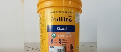 Tinta Emborrachada Killing une proteção, impermeabilização e acabamento em um único produto e você encontra na Ki-Tintas, em Xanxerê