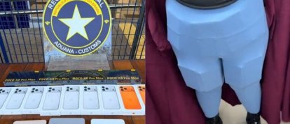 VÍDEO: mulher é flagrada transportando celulares contrabandeados escondidos embaixo da roupa