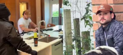 Influenciador César Rincon é preso após operação apreender 329 munições em rancho de Araranguá