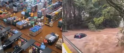 Chuvas deixam 17 cidades em situação de emergência em Santa Catarina