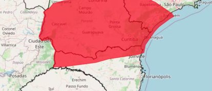 SC entra em alerta vermelho para tempestades nesta quinta-feira (10)