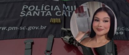 Jovem de 24 anos é morta a facadas no Centro de Chapecó; suspeito é baleado após fuga