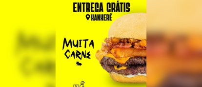 Hamburgueria Muita Carne oferece entrega grátis em Xanxerê toda terça-feira