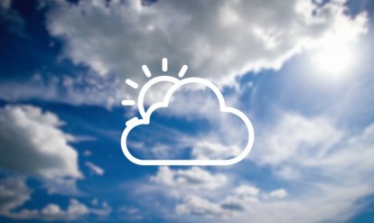 Sol aparece entre nuvens em todas as regiões; favorecendo o aumento das temperaturas nesta terça-feira (04)