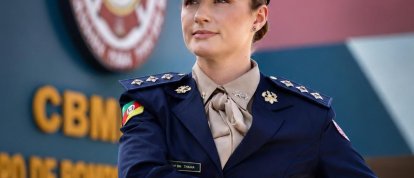 Xanxerense faz história e será a primeira mulher a comandar o Corpo de Bombeiros Militar de Erechim