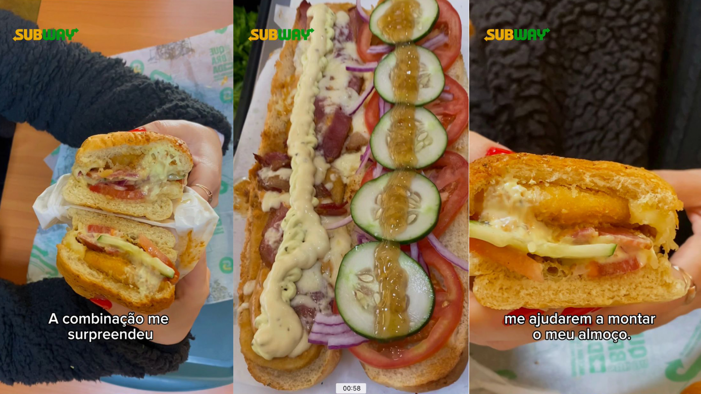VÍDEO: Já provou o novo Frango Super Bacon da Subway? É delicioso!😋
